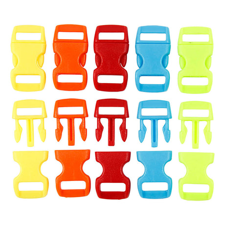 Creativ company https: www.cchobby.nl klik-sluiting-l-29-mm-b-15-mm-gatgrootte-3x11-mm-diverse-kleuren-100-stuk-1-doos