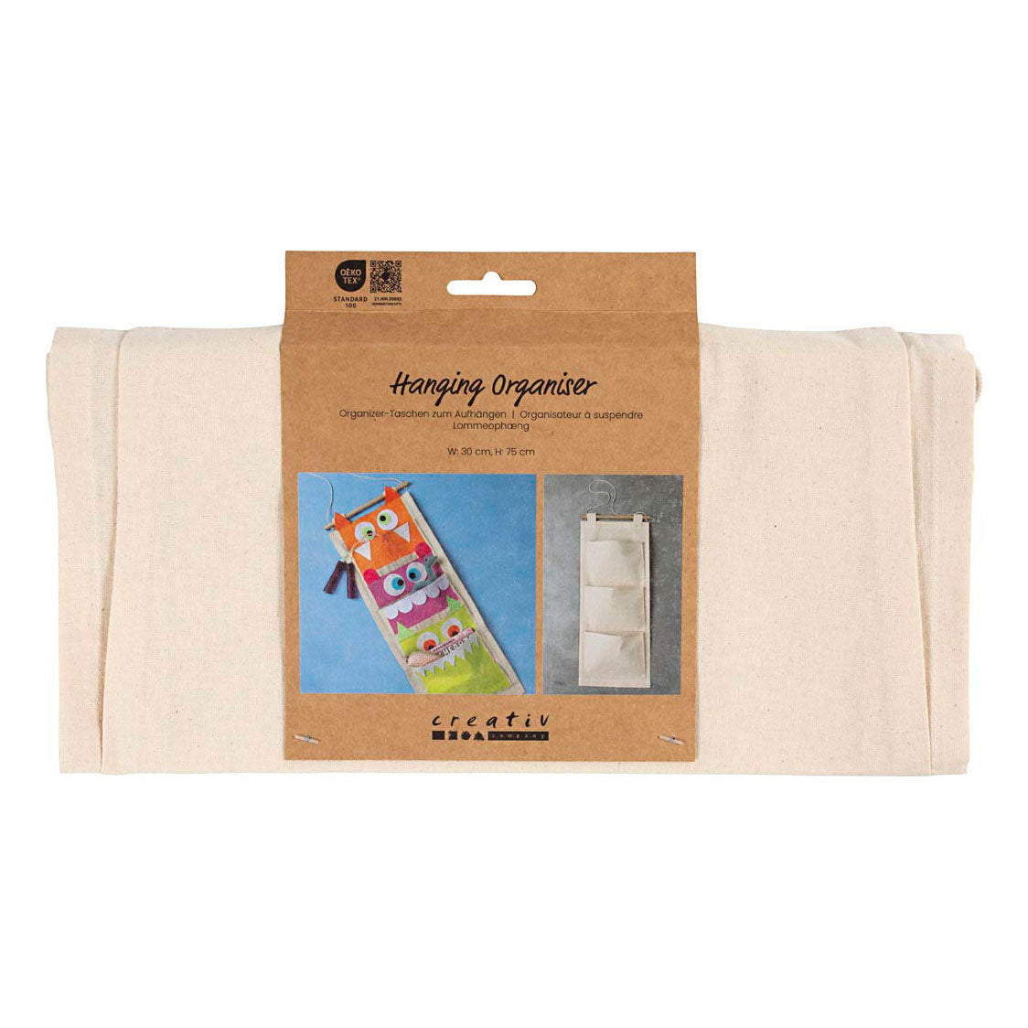 Creativ company hangende organizer 75x30cm