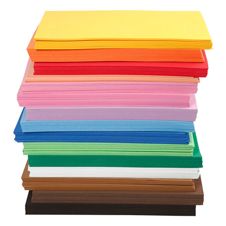Creativ company foam vellen a4 2mm dik - 15x10 vellen