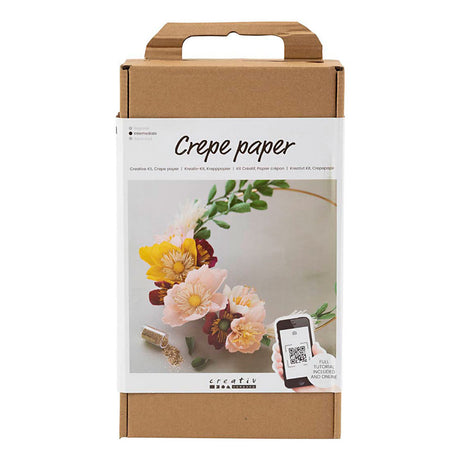 Creativ company hobbyset crepepapier krans