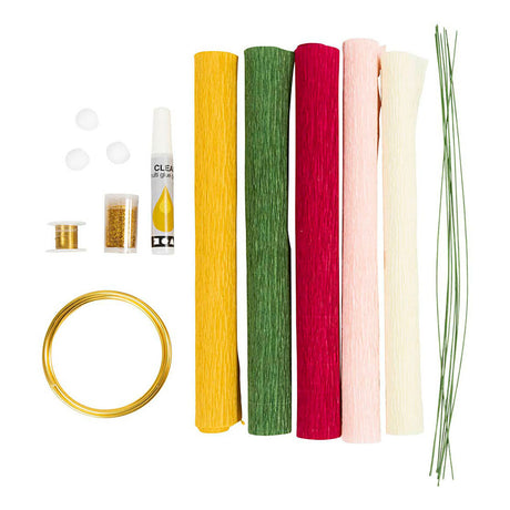 Creativ company hobbyset crepepapier krans