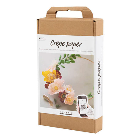 Creativ company hobbyset crepepapier krans