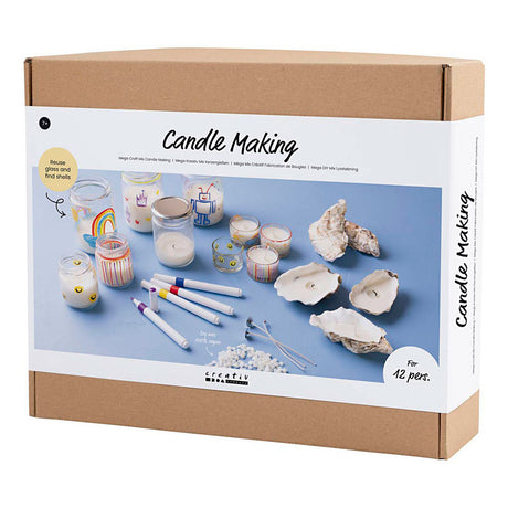 Creativ company groepsset kaarsen maken