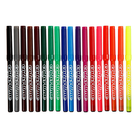 Creativ company https: www.cchobby.nl colortime-stiften-lijndikte-2-mm-diverse-kleuren-18-stuk-1-doos-373548