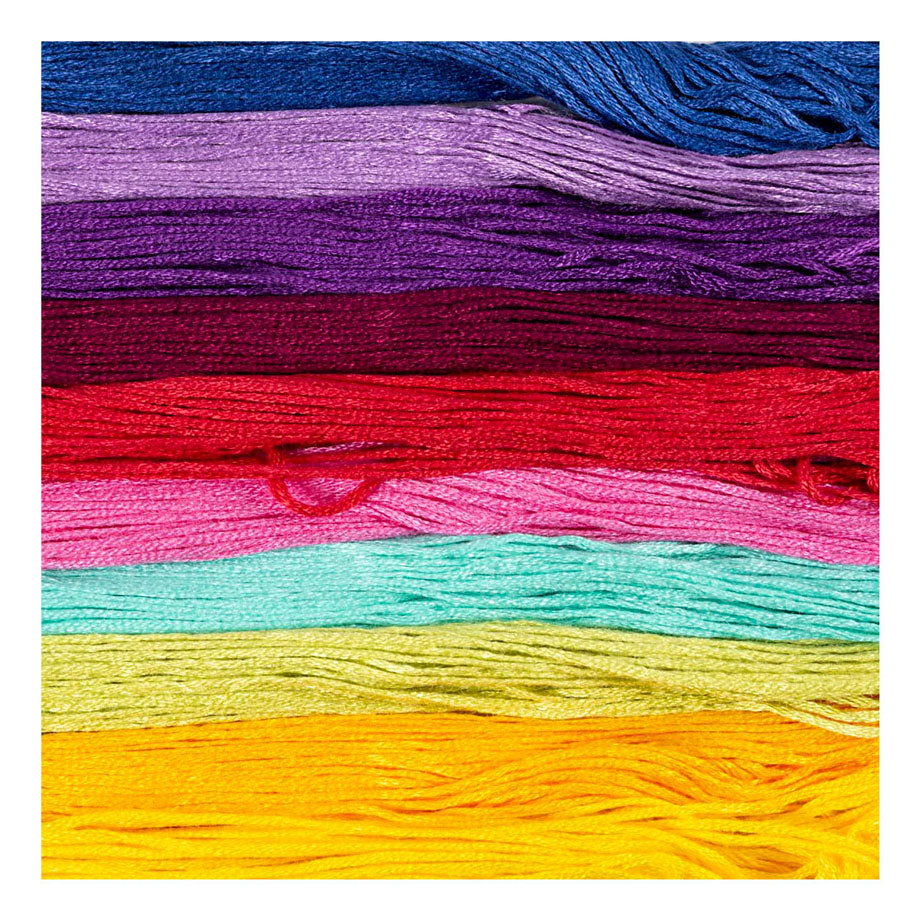 Creativ company borduurgaren kleurrijk - dikte 1mm - 10x8m