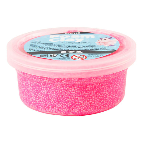 Creativ company https: www.cchobby.nl foam-clayr-glitter-roze-35-gr-1-doosje
