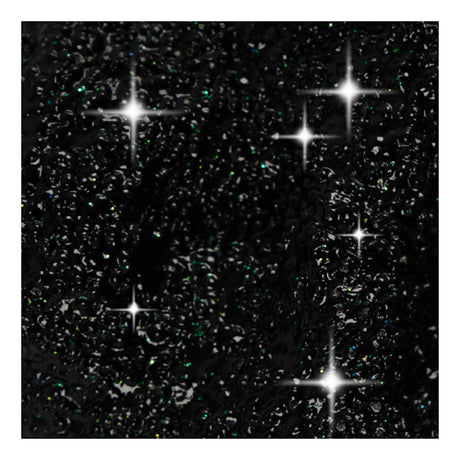 Creativ company foam clay glitter 35gr - zwart