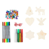 Creativ company hobbyset kerstdecoratie - kleuren