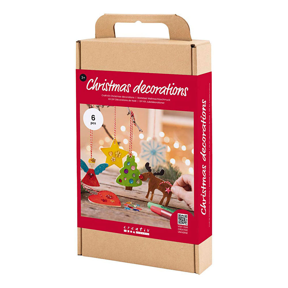 Creativ company hobbyset kerstdecoratie - kleuren