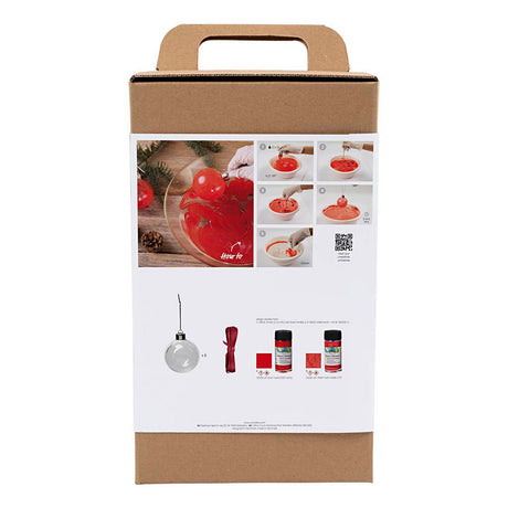 Creativ company http: www.cchobby.nl hobbyset-kerstballen-marmeren-1-doos