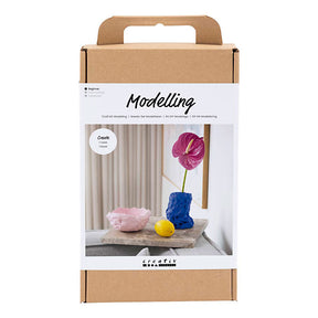 Creativ company hobbyset boetseren vaas en schaal