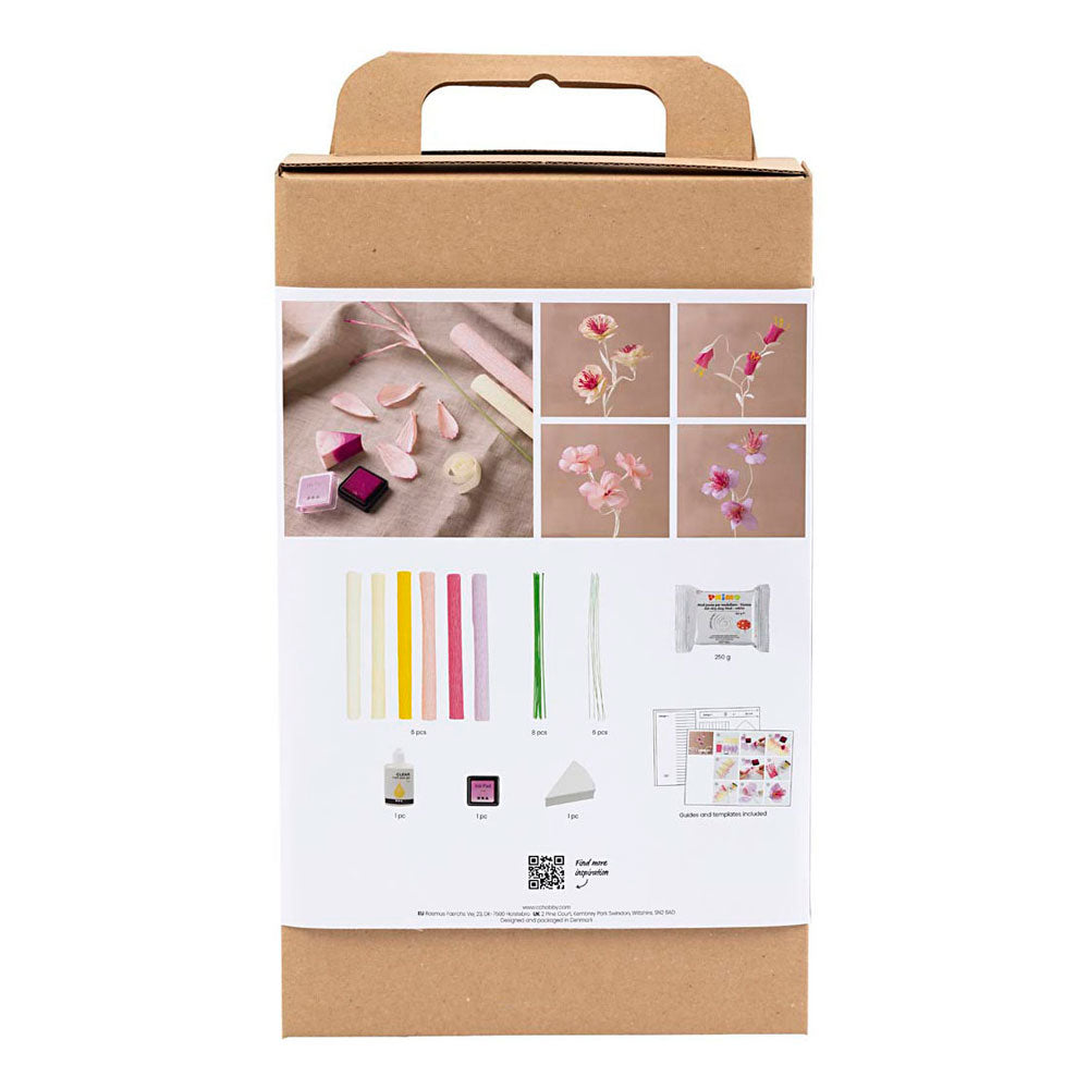 Creativ company http: www.cchobby.nl hobbyset-crepepapier-bloem-pastelkleuren-1-doos