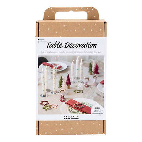 Creativ company hobbyset tafeldecoratie kerst
