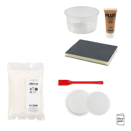 Creativ company hobbyset hars gieten pot met deksel