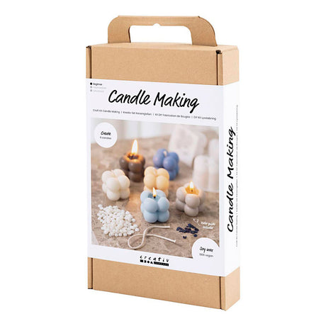 Creativ company hobbyset kaarsen maken - 6 kaarsen