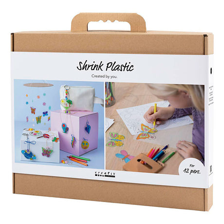 Creativ company groepsset krimpfolie - voor 12 personen