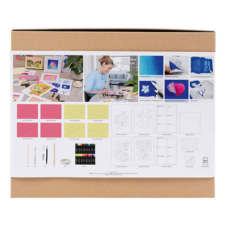 Creativ company http: www.cchobby.nl starter-hobbyset-oliepastel-diverse-kleuren-1-doos