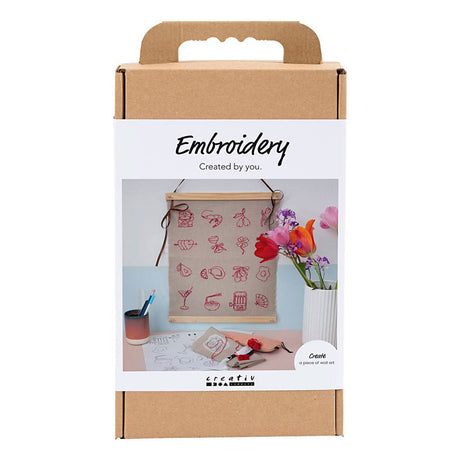 Creativ company hobbyset borduurwerk hangende decoratie