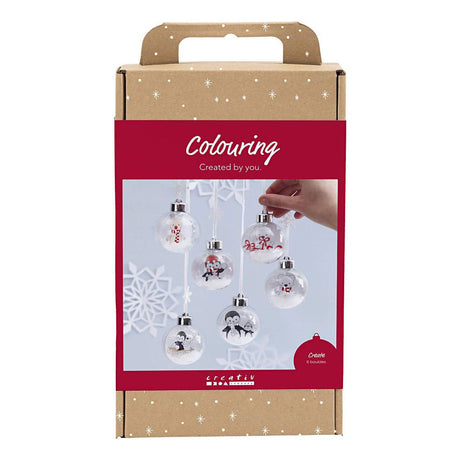 Creativ company hobbyset kerstballen versieren