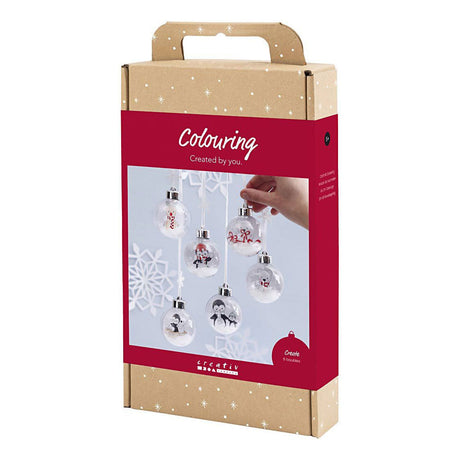 Creativ company hobbyset kerstballen versieren