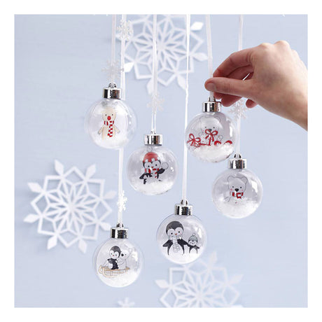 Creativ company hobbyset kerstballen versieren