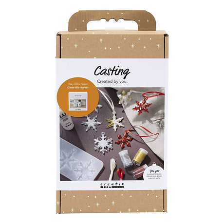 Creativ company hobbyset sneeuwvlok gieten