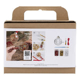 Creativ company mini hobbyset kerstballen pailletten