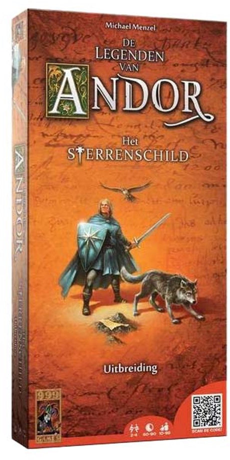 999games 999 games de legenden van andor: het sterrenschild uitbreiding bordspel - coöperatief spel
