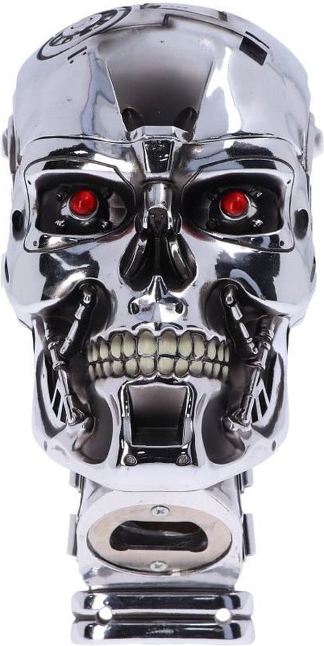 Nemesis now the terminator flessenopener terminator 2 zilverkleurig