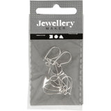Creativ company https: www.cchobby.nl oorbellen-l-15-mm-verzilverd-10-stuk-1-doos