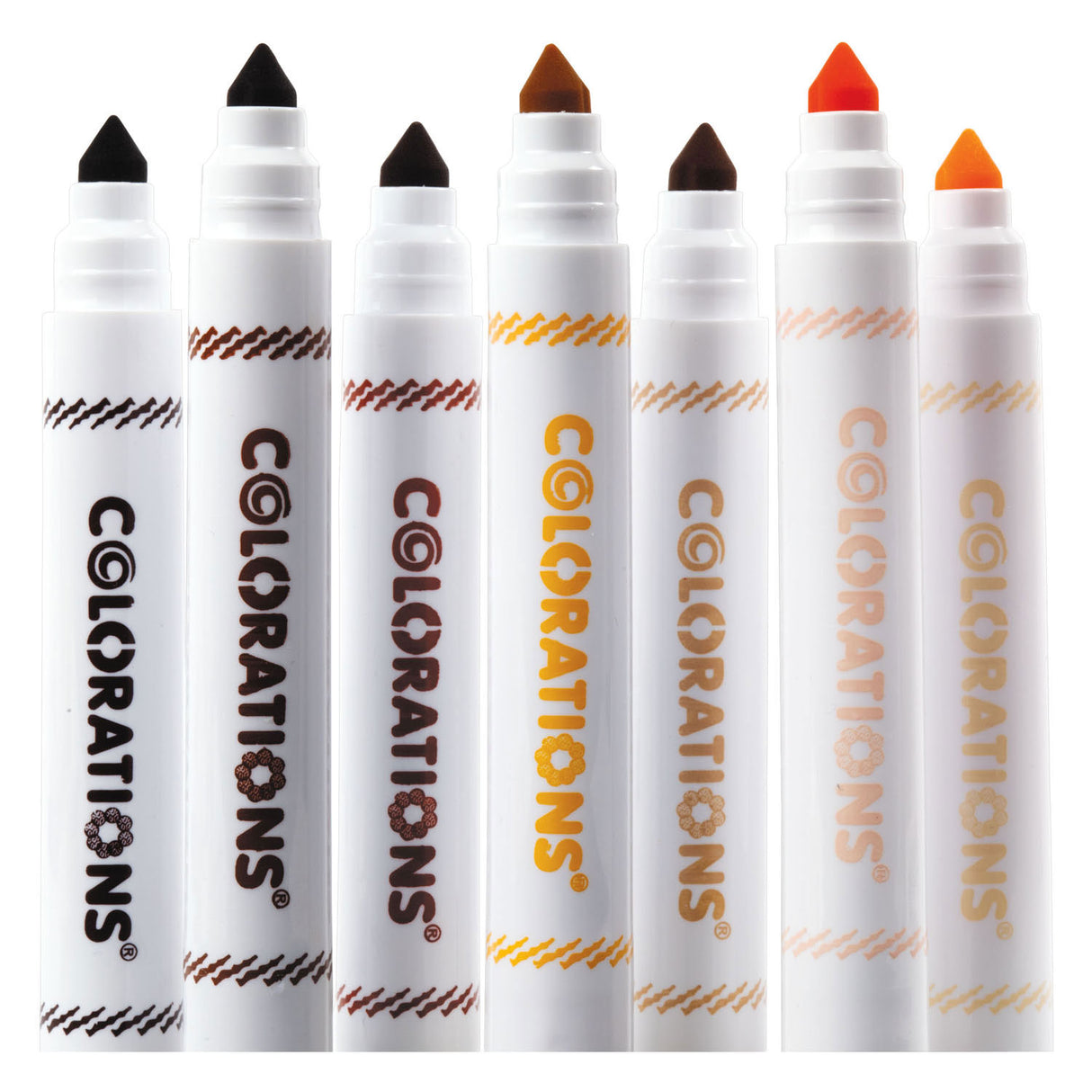 Colorations Chubby Felt -Tip Pens Skin Tones, 35st.