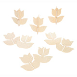 Colorations - maak en versier je eigen houten tulp, set van 12
