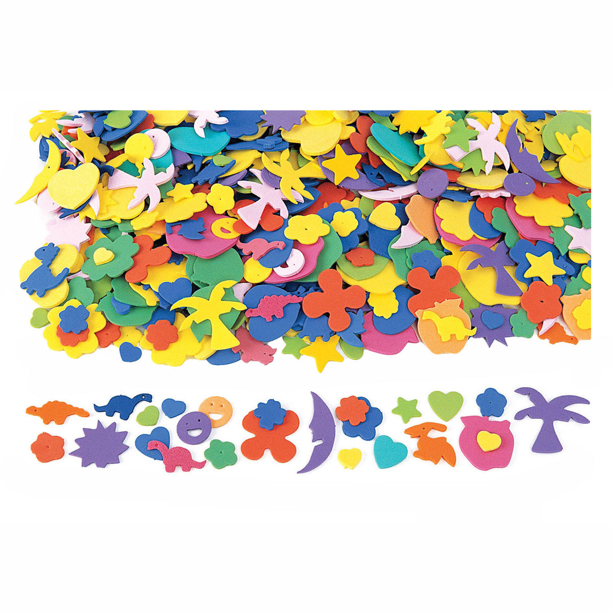 Colorations fun foam figuren, 1000st.