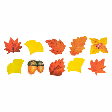 Colorations - washi stickers herfstthema op rol, 80st.