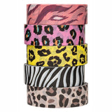 Colorations - washi tape dieren patronen 5 rollen, 5mtr.