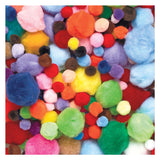 Colorations Bag Pompoms 450 gram, 1200st.