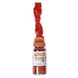 Colorations - biologische afbreekbare glitter - rood, 113 gram