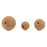 Coloratiouns Cork Beads, Set vu 60