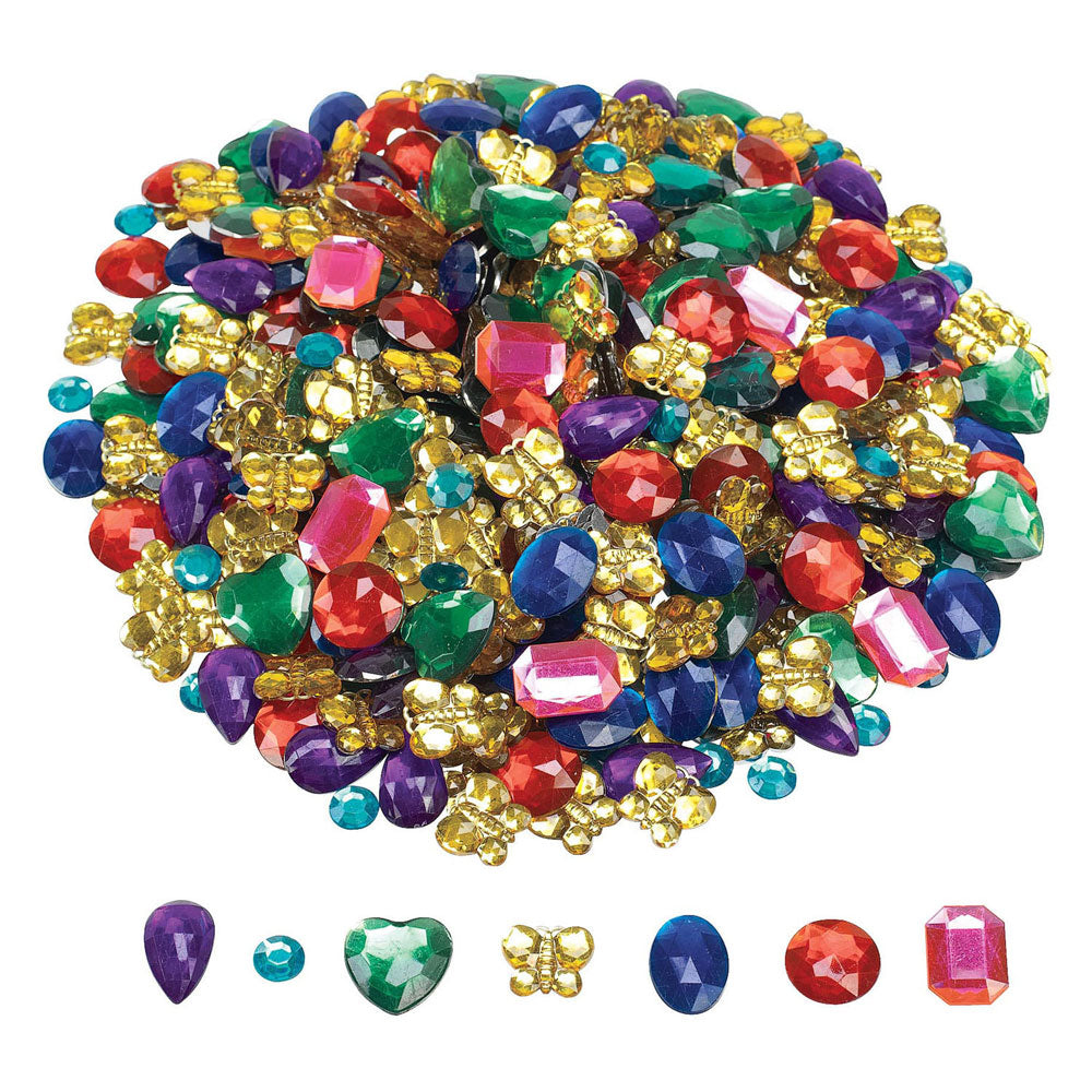 Colorations scintiller des strass grand, 453 grammes