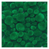 Colorations pom poms groen, 100st.