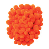 Colorations pom poms oranje, 100st.