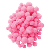 Colorations pom poms roze, 100st.