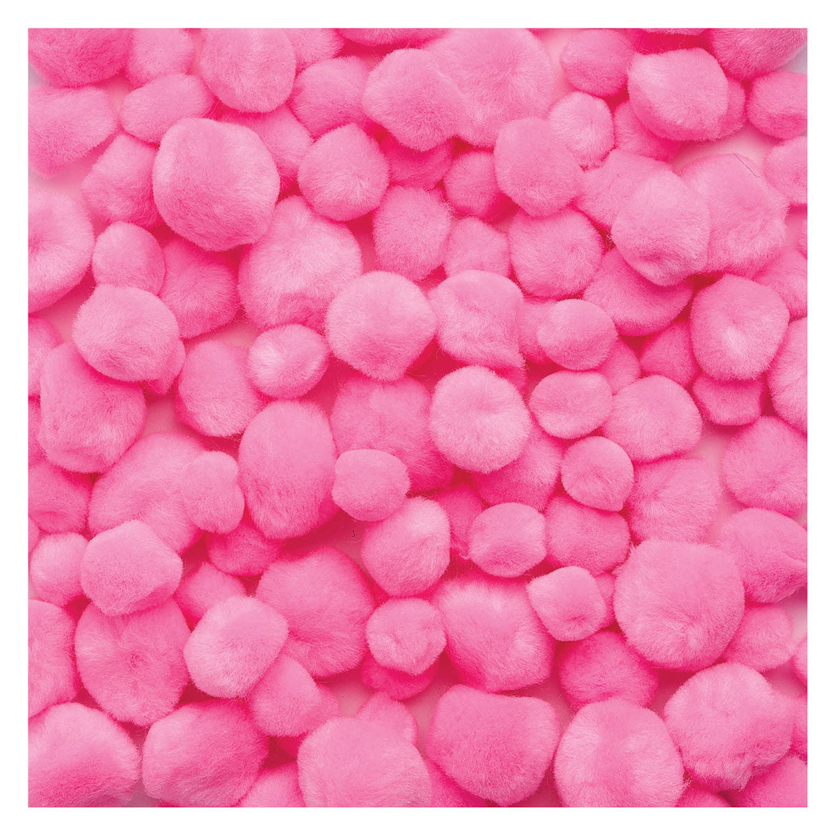 Colorations pom poms roze, 100st.