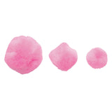 Colorations pom poms roze, 100st.