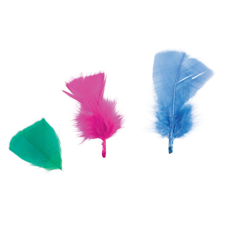 Colorations veertjes | assorti gekleurd | 1200 stuks