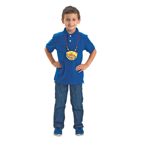 Colorations - superheld hanger knutselset, 12dlg.