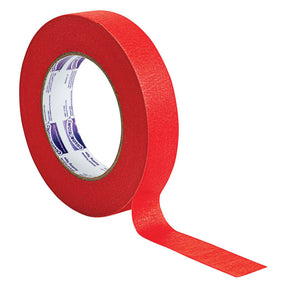 Colorations - afplaktape 2,5 cm - rood