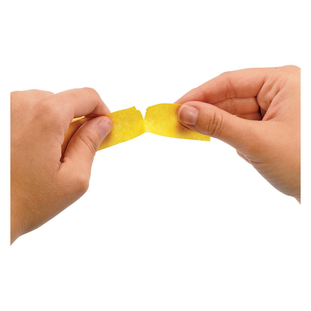 Colorations - afplaktape 2,5 cm - geel