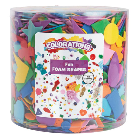 Colorations - foam knutselvormpjes - 227gr.