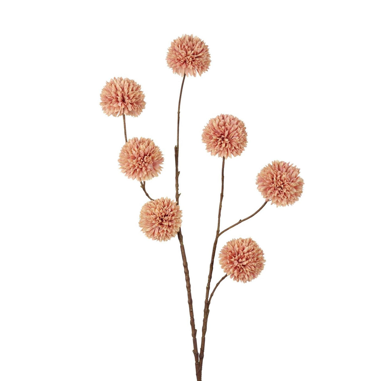 Roberts collection pompom spray 98cm autumn champagne kunststof